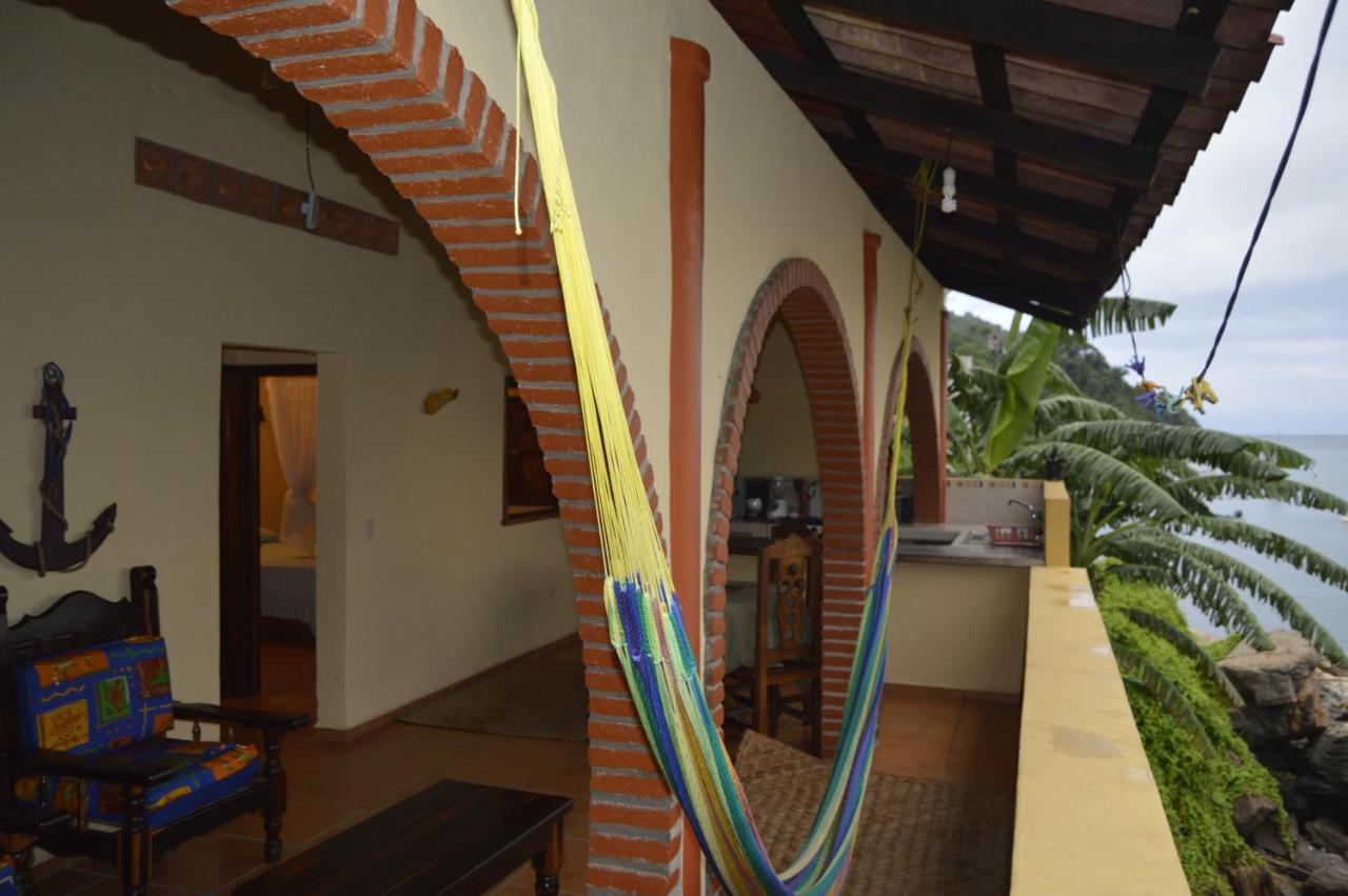 Casa Frente Al Mar Vila Yelapa Exterior foto