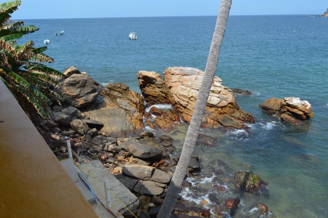 Casa Frente Al Mar Vila Yelapa Exterior foto