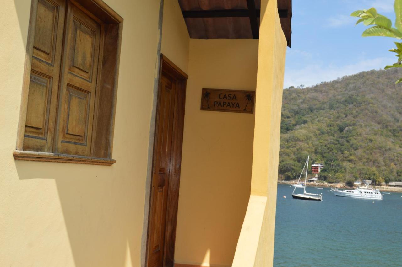 Casa Frente Al Mar Vila Yelapa Exterior foto